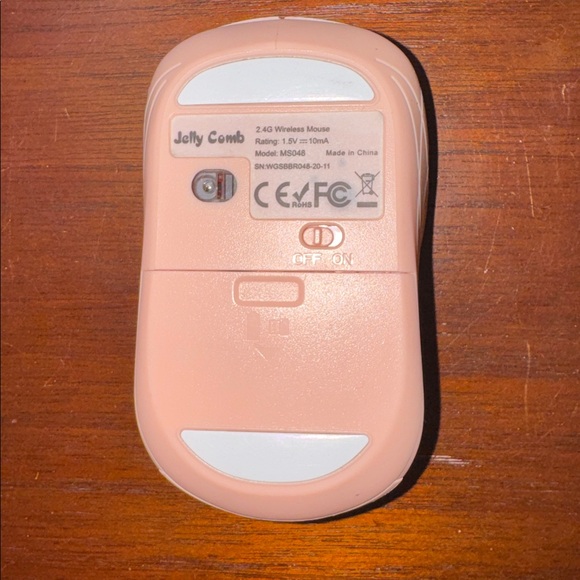 Jelly Comb Wireless Mouse Model MS048 Battery Operated Module Included - Picture 3 of 4